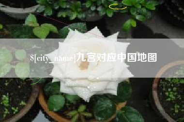 燕郊九宫对应中国地图