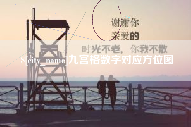 燕郊九宫格数字对应方位图