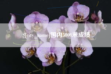 燕郊国内5000米成绩