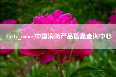 燕郊中国消防产品信息查询中心