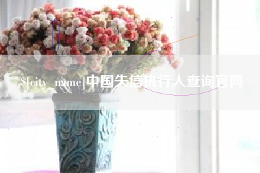 燕郊中国失信执行人查询官网