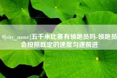 燕郊五千米比赛有领跑员吗-领跑员会按照既定的速度匀速前进
