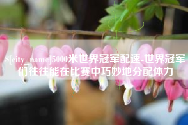 燕郊5000米世界冠军配速-世界冠军们往往能在比赛中巧妙地分配体力