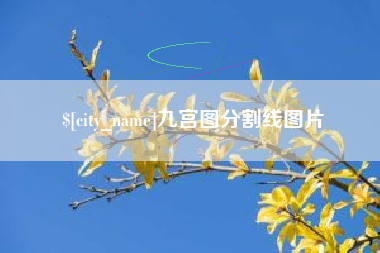 燕郊九宫图分割线图片