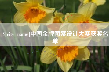 燕郊中国金牌图案设计大赛获奖名单