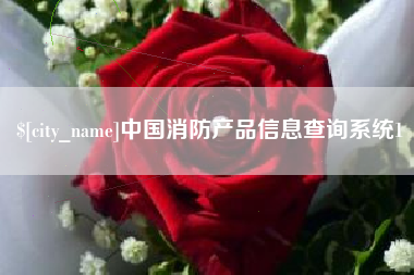 燕郊中国消防产品信息查询系统1