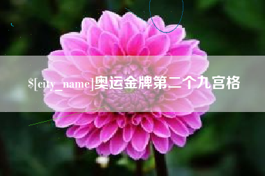 燕郊奥运金牌第二个九宫格